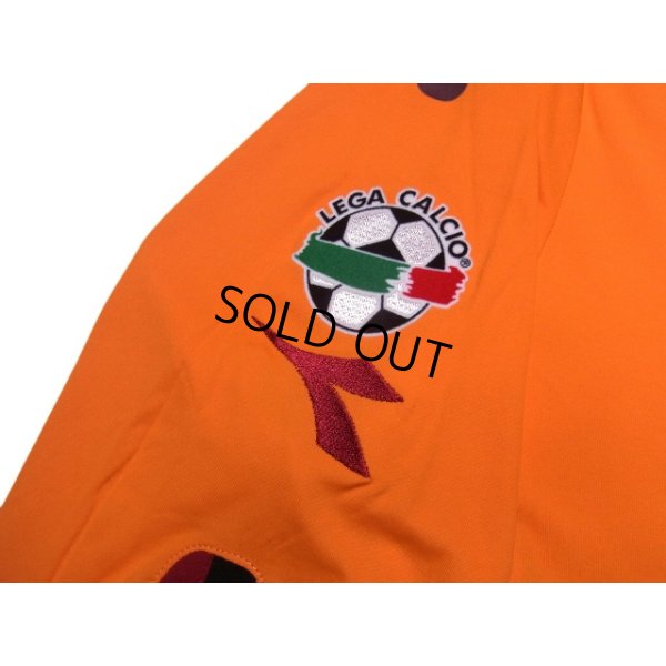 Photo6: AS Roma 2003-2004 3rd Shirt #10 Francesco Totti Lega Calcio Patch/Badge