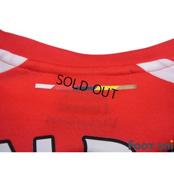 Photo7: Arsenal 2014-2015 Home Long Sleeve Shirt #18 Nacho Monreal