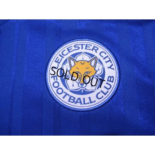 Photo6: Leicester City 2016-2017 Home Shirt #20 Shinji Okazaki Champions League Patch/Badge Respect Patch/Badge w/tags