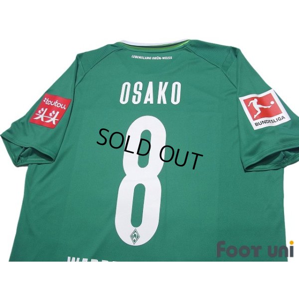 Photo4: Werder Bremen 2019-2020 Home Shirt #8 Yuya Osako Bundesliga Patch/Badge w/tags