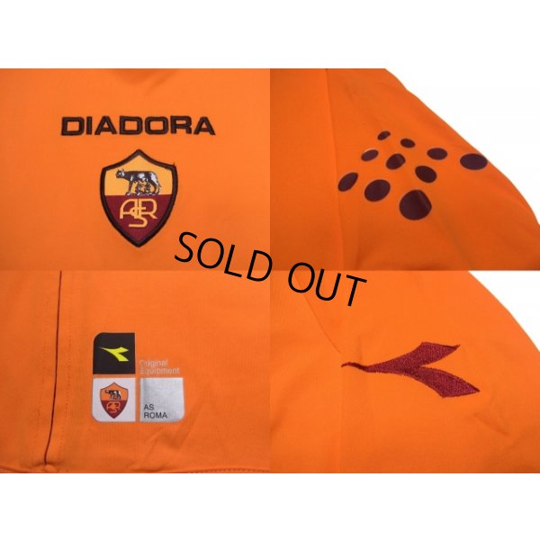 Photo7: AS Roma 2003-2004 3rd Shirt #10 Francesco Totti Lega Calcio Patch/Badge