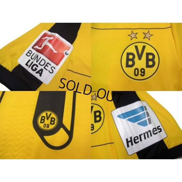 Photo7: Borussia Dortmund 2015-2016 Home Authentic Shirt #11 Marco Reus Bundesliga Patch/Badge w/tags