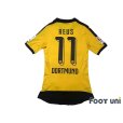 Photo2: Borussia Dortmund 2015-2016 Home Authentic Shirt #11 Marco Reus Bundesliga Patch/Badge w/tags (2)