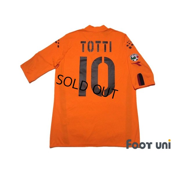 Photo2: AS Roma 2003-2004 3rd Shirt #10 Francesco Totti Lega Calcio Patch/Badge