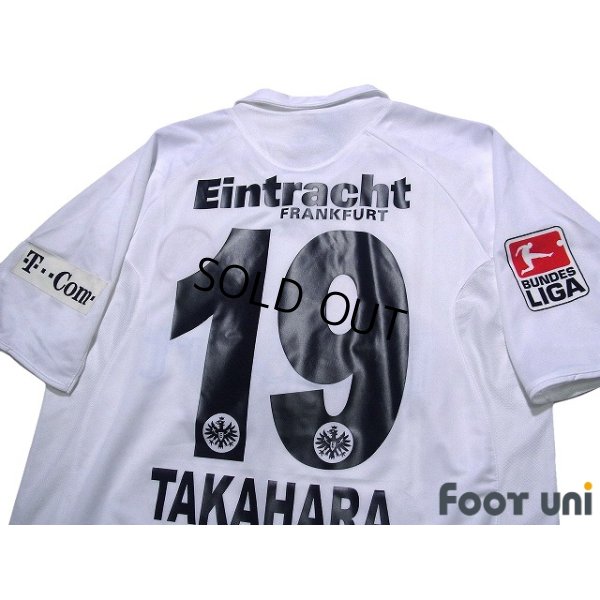 Photo4: Eintracht Frankfurt 2006-2008 Away Shirt #19 Naohiro Takahara Bundesliga Patch/Badge w/tags