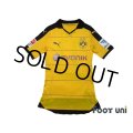 Borussia Dortmund 2015-2016 Home Authentic Shirt #11 Marco Reus Bundesliga Patch/Badge w/tags