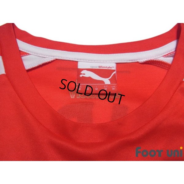 Photo5: Arsenal 2014-2015 Home Long Sleeve Shirt #18 Nacho Monreal