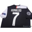 Photo4: Juventus 2019-2020 Home Shirt #7 Cristiano Ronaldo Champions League Patch/Badge w/tags