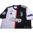 Photo3: Juventus 2019-2020 Home Shirt #7 Cristiano Ronaldo Champions League Patch/Badge w/tags