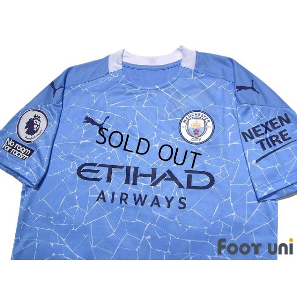 Photo3: Manchester City 2020-2021 Home Shirt #10 Aguero Premier League Patch/Badge w/tags