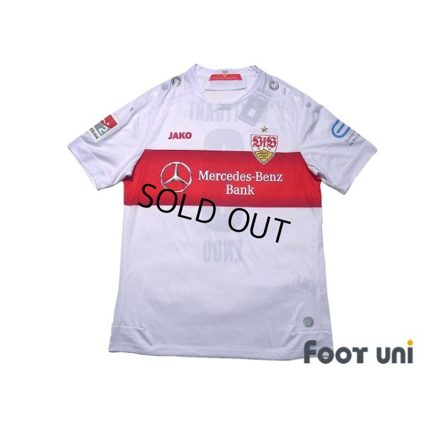Photo1: VfB Stuttgart 2019-2020 Home Shirt #3 Wataru Endo Bundesliga Patch/Badge w/tags