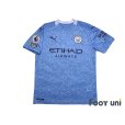 Photo1: Manchester City 2020-2021 Home Shirt #10 Aguero Premier League Patch/Badge w/tags (1)