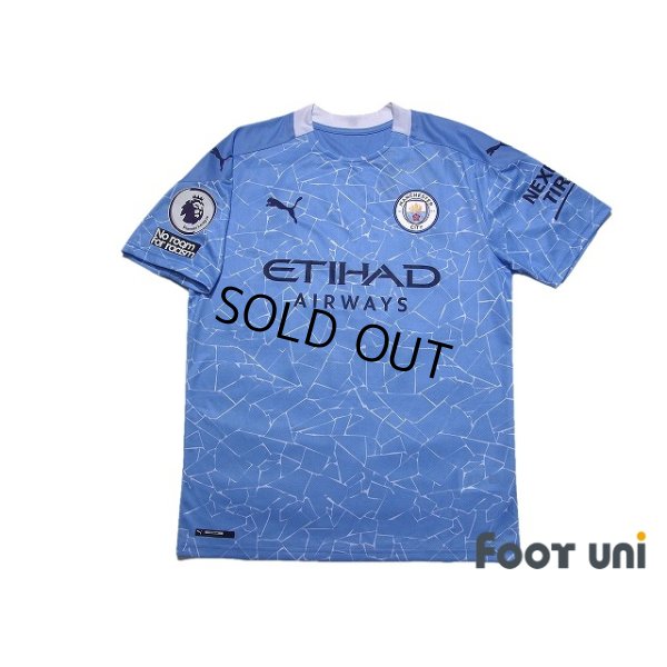 Photo1: Manchester City 2020-2021 Home Shirt #10 Aguero Premier League Patch/Badge w/tags