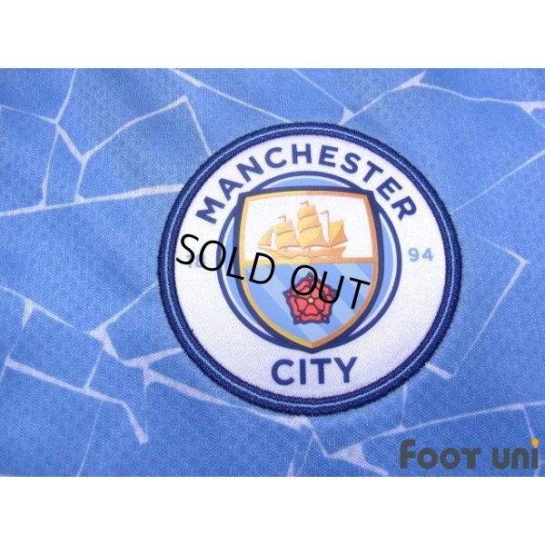 Photo6: Manchester City 2020-2021 Home Shirt #10 Aguero Premier League Patch/Badge w/tags