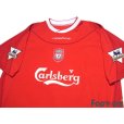 Photo3: Liverpool 2002-2004 Home Shirt #7 Harry Kewell Premier League Patch/Badge