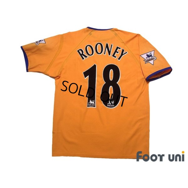 Photo2: Everton 2003-2004 Away Shirt #18 Wayne Rooney Premier League Patch/Badge w/tags