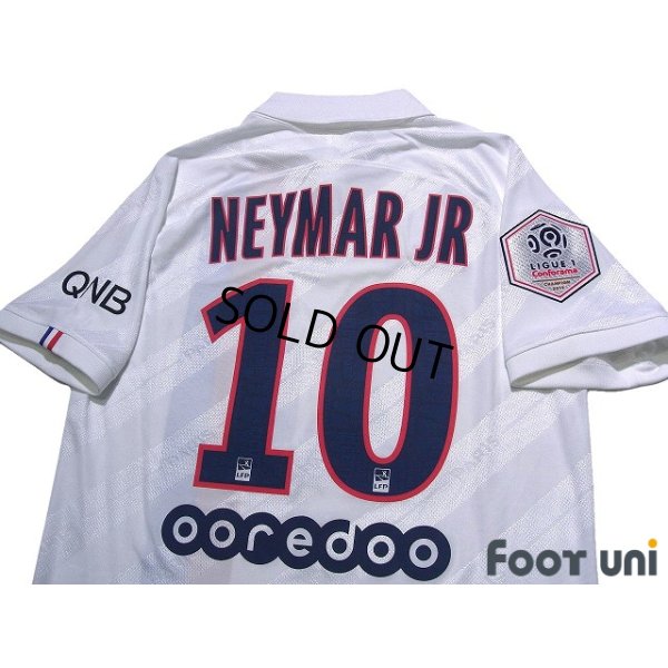 Photo4: Paris Saint Germain 2019-2020 Third Authentic Shirt #10 Neymar League Patch/Badge