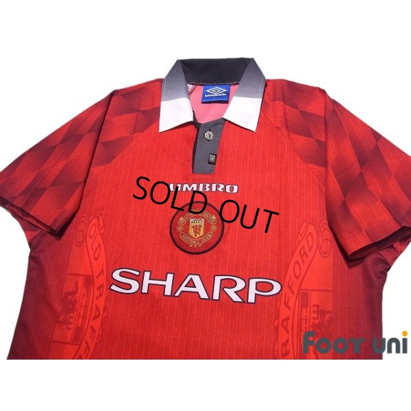 Photo3: Manchester United 1996-1998 Home Shirt #7 David Beckham 