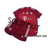 Bayern Munich 2021-2022 Home Authentic Shirt #9 Lewandowski Shorts Set