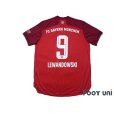 Photo2: Bayern Munich 2021-2022 Home Authentic Shirt #9 Lewandowski Shorts Set (2)