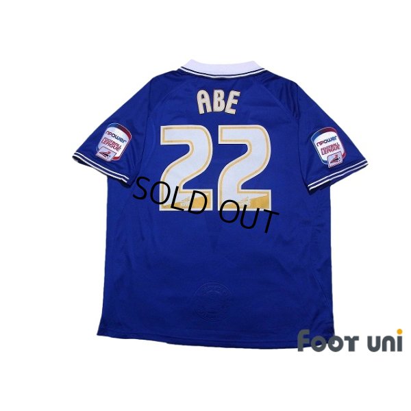 Photo2: Leicester City 2011-2012 Home Shirt #22 Yuki Abe League Patch/Badge