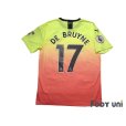 Photo2: Manchester City 2019-2020  3RD Shirt #17 Kevin De Bruyne Premier League Patch/Badge w/tags (2)