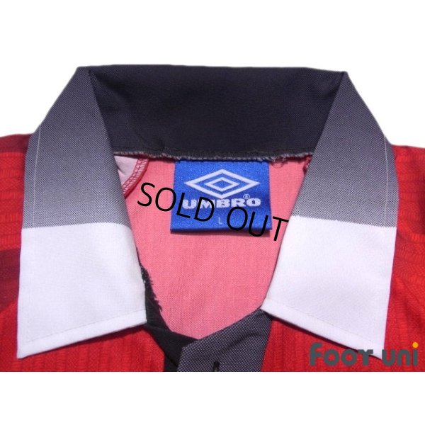 Photo5: Manchester United 1996-1998 Home Shirt #7 David Beckham 