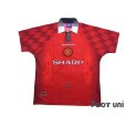 Photo1: Manchester United 1996-1998 Home Shirt #7 David Beckham  (1)