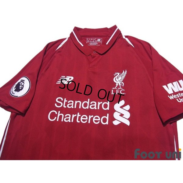 Photo3: Liverpool 2018-2019 Home Shirt #11 Mohamed Salah Premier League Patch/Badge w/tags
