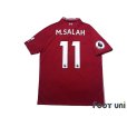 Photo2: Liverpool 2018-2019 Home Shirt #11 Mohamed Salah Premier League Patch/Badge w/tags (2)