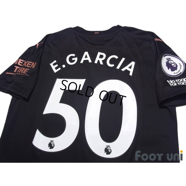 Photo4: Manchester City 2020-2021 Away Shirt #50 Eric Garcia Premier League Patch/Badge w/tags
