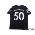 Photo2: Manchester City 2020-2021 Away Shirt #50 Eric Garcia Premier League Patch/Badge w/tags (2)