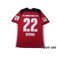 Photo2: FC Ingolstadt 04 2017-2018 Home Shirt #22 Takahiro Sekine Bundesliga Patch/Badge w/tags (2)