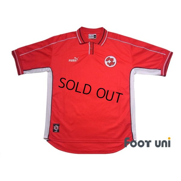 Photo1: Switzerland 2000 Home Shirt