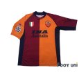 Photo1: AS Roma 2001-2002 champions league model Shirt #10 Francesco Totti Champions League Patch/Badge (1)