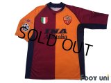 AS Roma 2001-2002 champions league model Shirt #10 Francesco Totti Champions League Patch/Badge