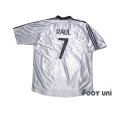 Photo2: Real Madrid 1998-2000 Home Shirt #7 Raul (2)