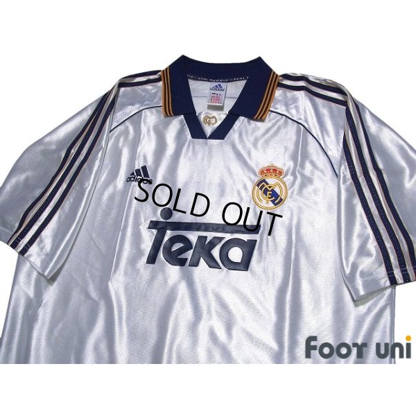 Photo3: Real Madrid 1998-2000 Home Shirt #7 Raul
