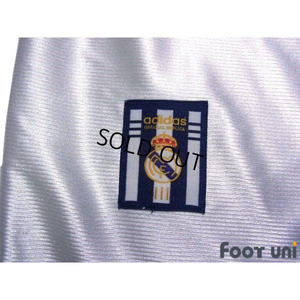 Photo7: Real Madrid 1998-2000 Home Shirt #7 Raul