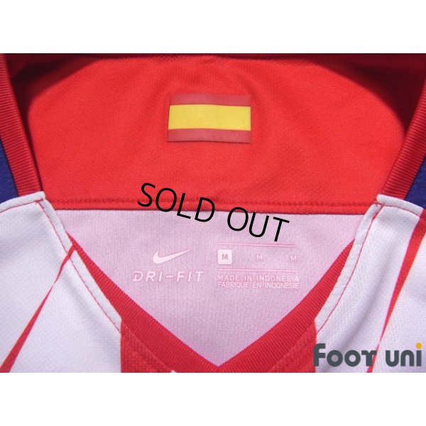 Photo4: Atletico Madrid 2017-2018 Home Shirt  La Liga Patch/Badge