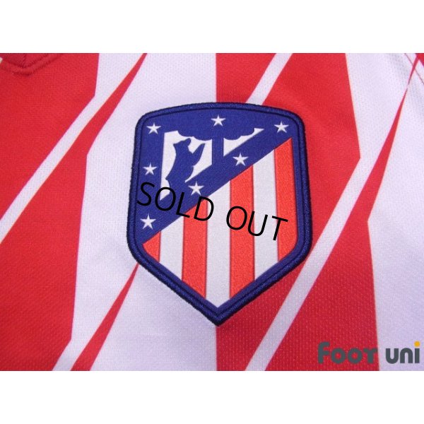 Photo5: Atletico Madrid 2017-2018 Home Shirt  La Liga Patch/Badge