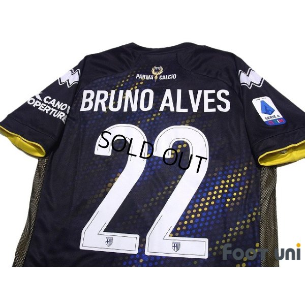 Photo4: Parma 2019-2020 3RD Shirt #22 Bruno Alves Lega Calcio Patch/Badge w/tags