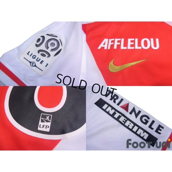 Photo7: AS Monaco 2015-2016 Home Shirt #8 Joao Moutinho Ligue 1 Patch/Badge w/tags