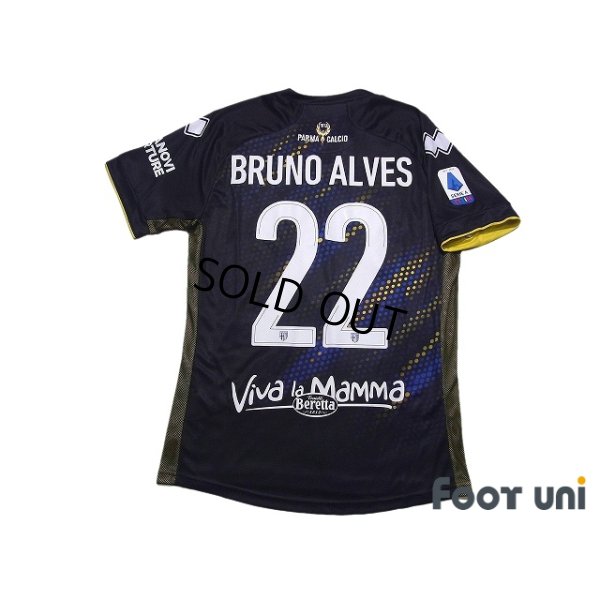 Photo2: Parma 2019-2020 3RD Shirt #22 Bruno Alves Lega Calcio Patch/Badge w/tags