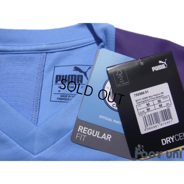 Photo5: Manchester City 2019-2020 Home Shirt #21 David Silva125th anniversary model w/tags