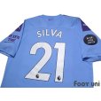 Photo4: Manchester City 2019-2020 Home Shirt #21 David Silva125th anniversary model w/tags