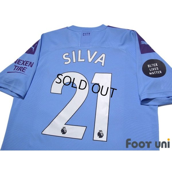 Photo4: Manchester City 2019-2020 Home Shirt #21 David Silva125th anniversary model w/tags