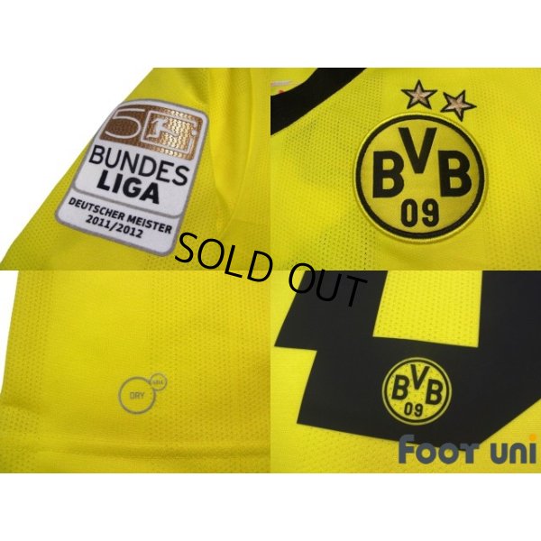 Photo7: Borussia Dortmund 2012-2013 Home Long Sleeve Shirt #10 Mario Gotze Christmas model w/tags
