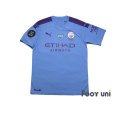 Photo1: Manchester City 2019-2020 Home Shirt #21 David Silva125th anniversary model w/tags (1)