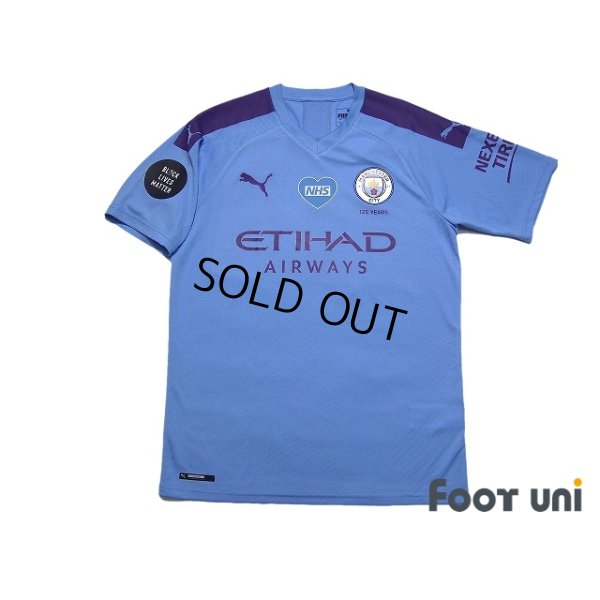 Photo1: Manchester City 2019-2020 Home Shirt #21 David Silva125th anniversary model w/tags